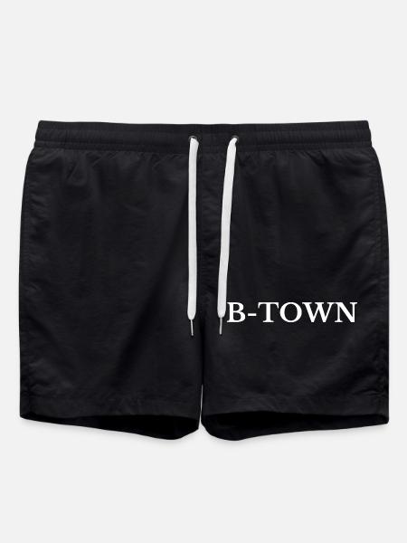 Berlin B-Town - Swim Trunks - black