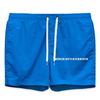 Härzbluetluzernerin Kanton Luzern Schweiz - Badeshorts - Cobalt blue - Vorne