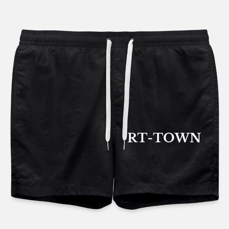 Reutlingen RT-Town - Swim Trunks - black