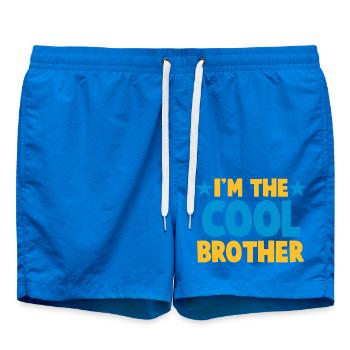Je suis le frère COOL! - Short de bain - cobalt blue - Devant