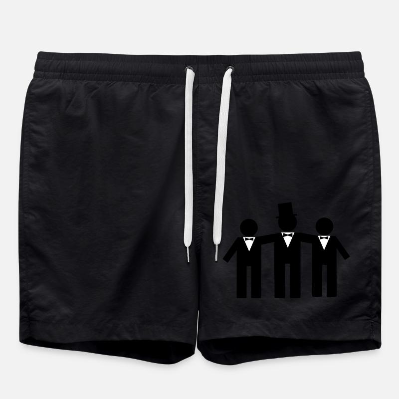 groom - Swim Trunks - black
