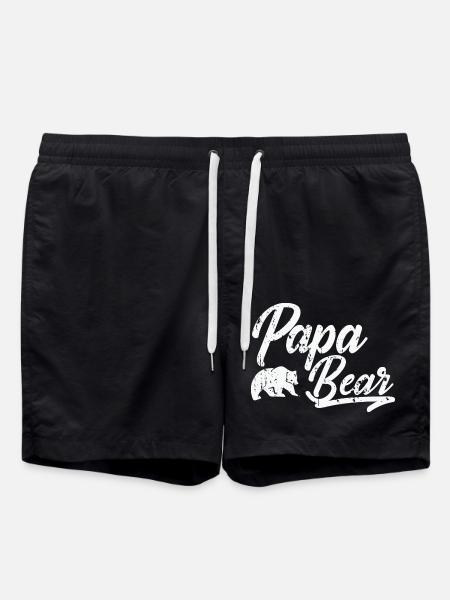 Papa Bear - Badeshorts - Schwarz