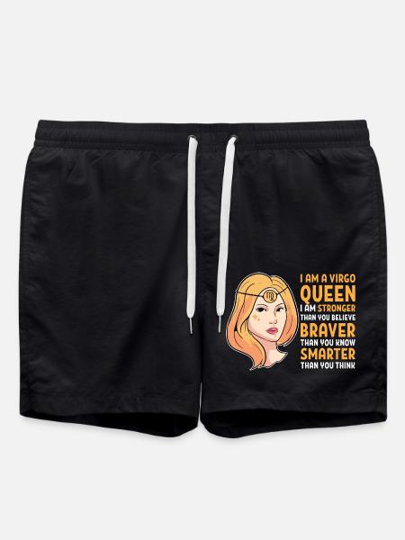 Zodiac Virgo - Swim Trunks - black
