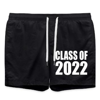 Class of 2022 - Swim Trunks - black - Front - AI Model Male 185 light (185cm)