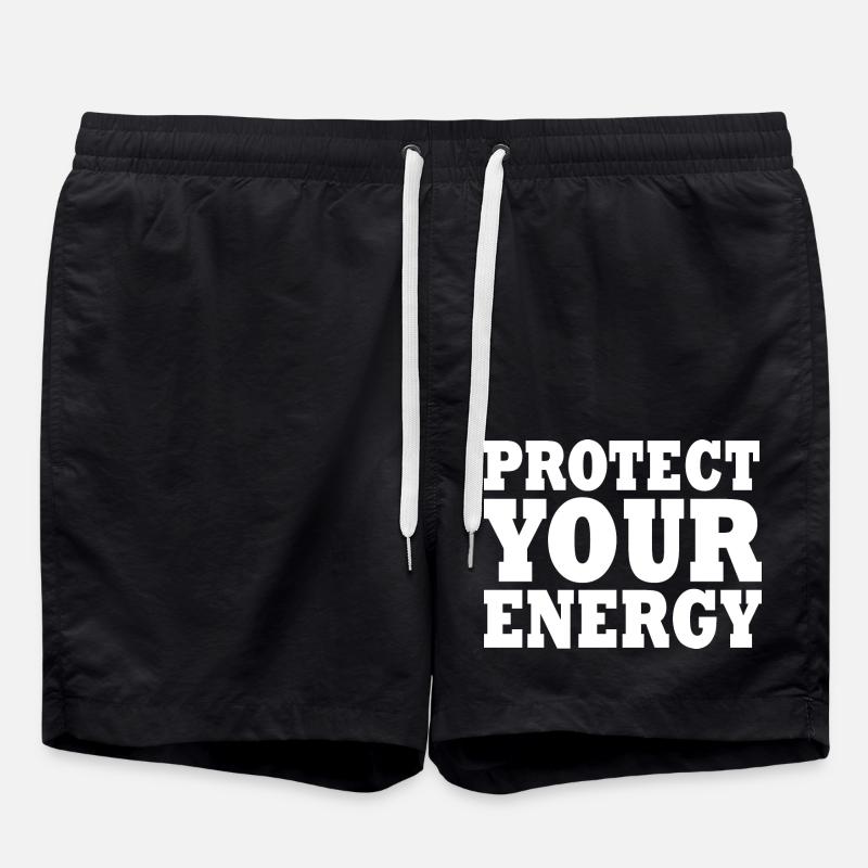 Protect your energy - Short de bain - noir