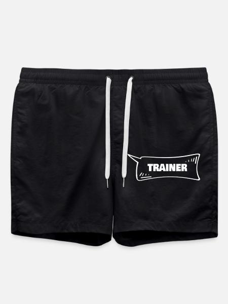 Speech Bubble Trainer - Swim Trunks - black