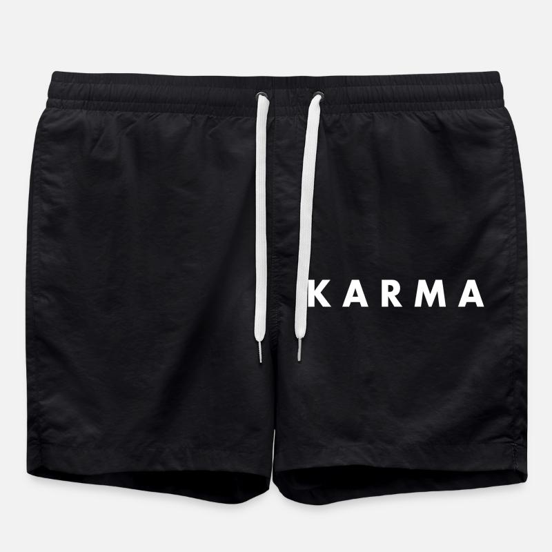 Karma - Short de bain - noir