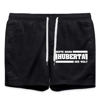 Mère Huberta - Short de bain - noir - Devant - AI Model Male 185 light (185cm)