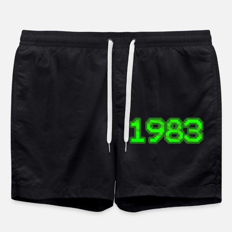 1983 - Badeshorts - Schwarz