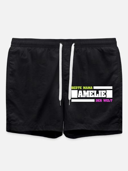 Mutter Amelie - Badeshorts - Schwarz