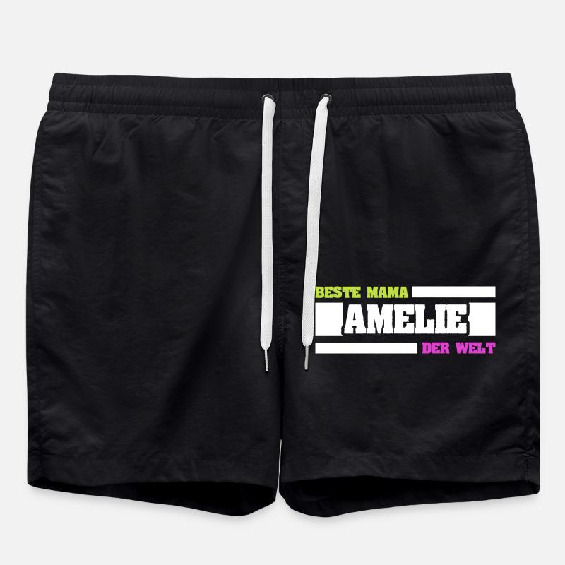 Mother Amelie - Swim Trunks - black