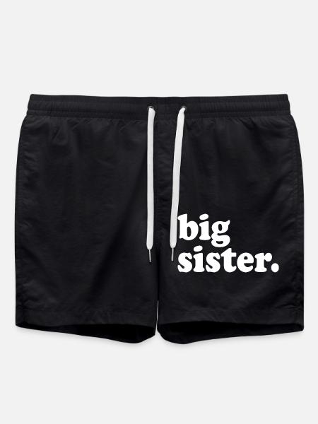 Big sister - Swim Trunks - black