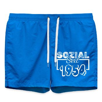 Travailleur social 1954 - Short de bain - cobalt blue - Devant