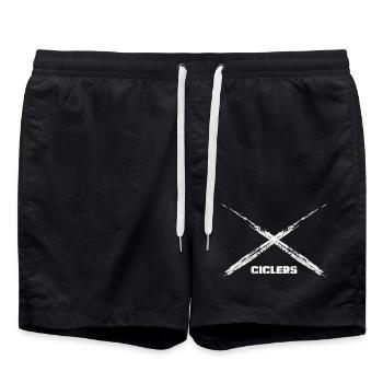 WHITE Ciclers III - Swim Trunks - black - Front - AI Model Male 185 light (185cm)