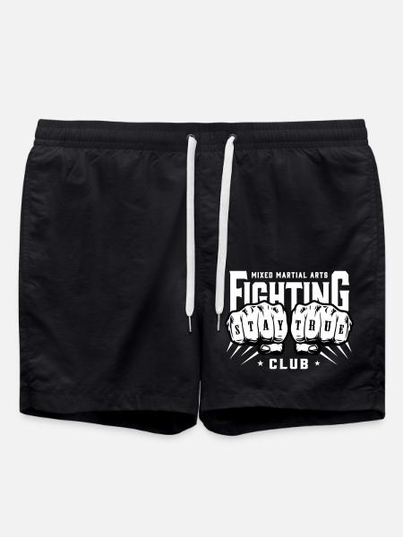 Mixed Combat - Swim Trunks - black