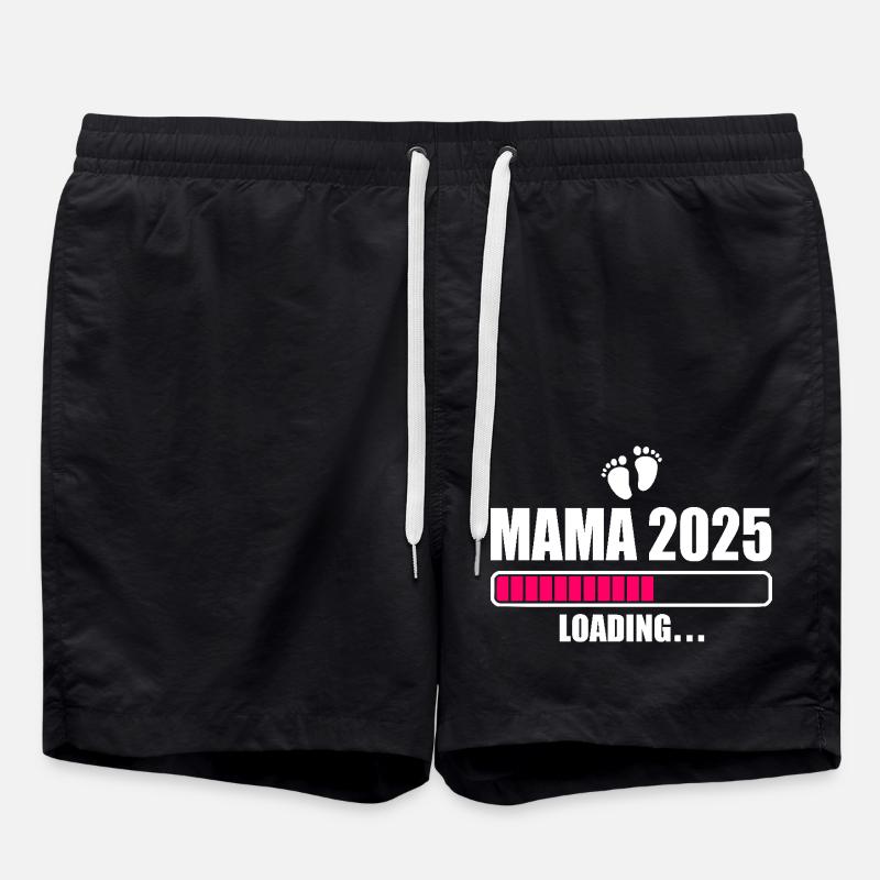 Mama 2025 - Swim Trunks - black