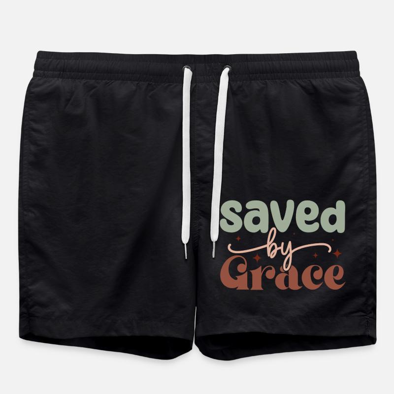 Sauvé par la grâce - Short de bain - noir