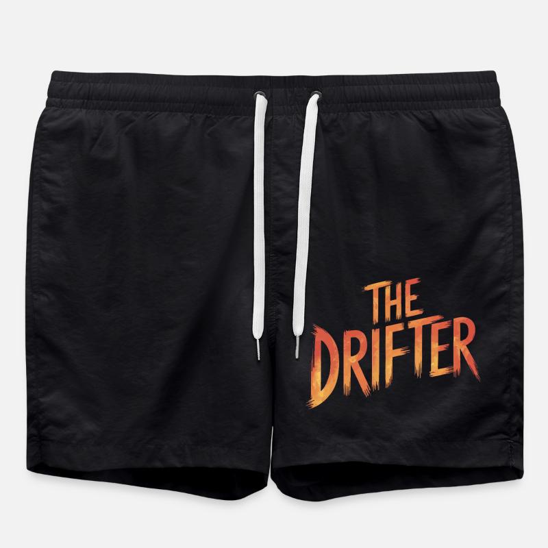 LE VAGABOND - Short de bain - noir