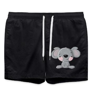 Flirt Koala - Short de bain - noir - Devant - AI Model Male 185 light (185cm)