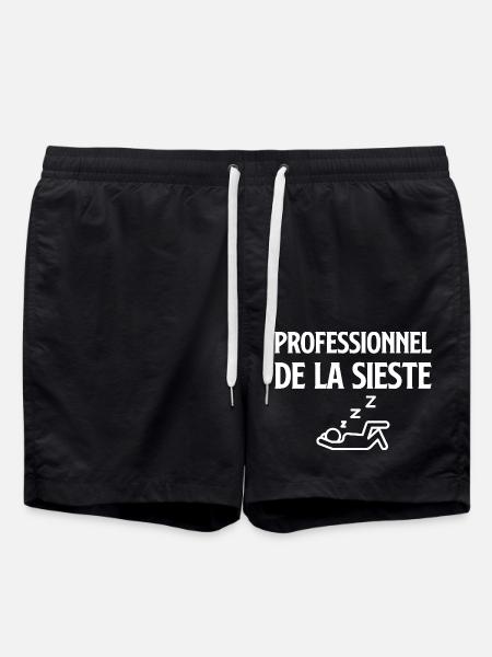 Professionnel de la sieste - Short de bain - noir