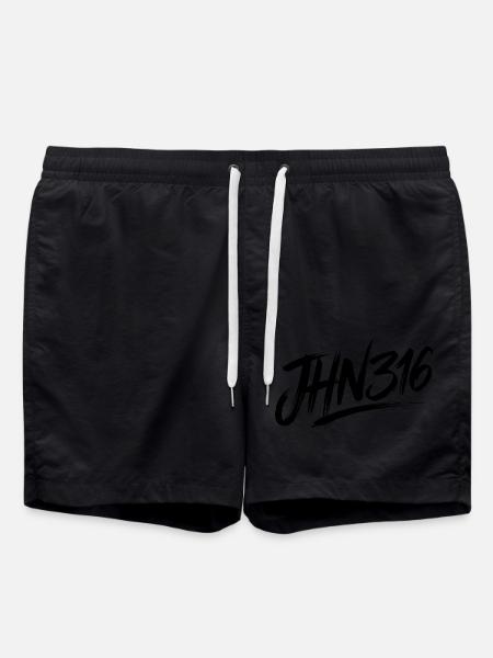 Christian Strength Renews Hope - Swim Trunks - black