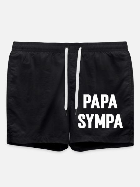 Cool Dad - Swim Trunks - black