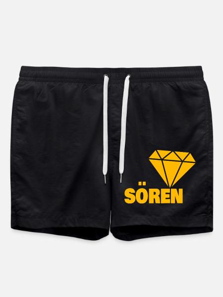 Gift for Soeren - Swim Trunks - black