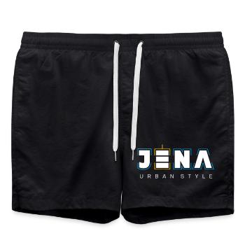 Jena Urban Style - Swim Trunks - black - Front - AI Model Male 185 light (185cm)