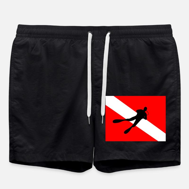 Pavillon de plongée - Short de bain - noir