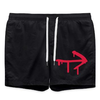 Bloody Arrow - Swim Trunks - black - Front - AI Model Male 185 light (185cm)