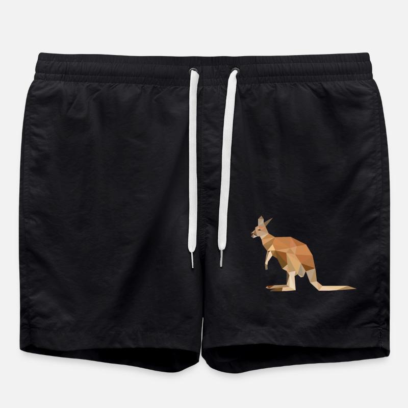 Känguru - Badeshorts - Schwarz