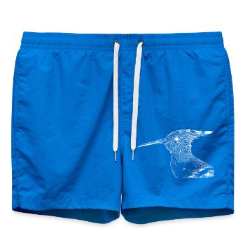Wiedehopf Vogel - Badeshorts - Cobalt blue - Vorne