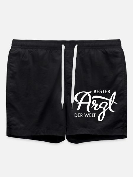 Bester Arzt der Welt - Badeshorts - Schwarz