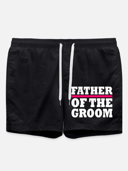 Father of the groom - Swim Trunks - black