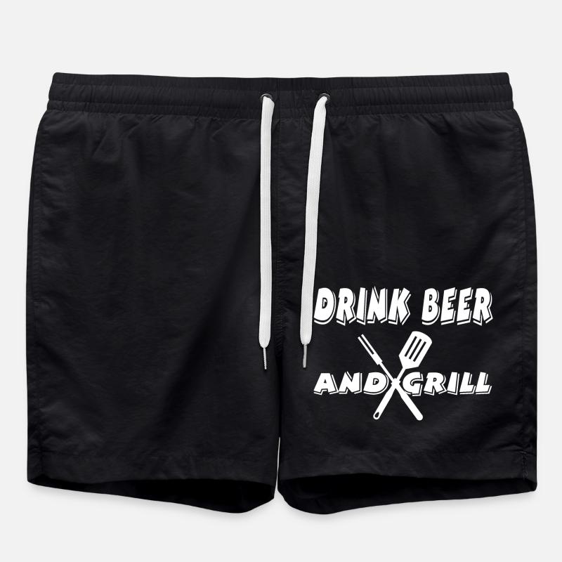 Griller - Short de bain - noir