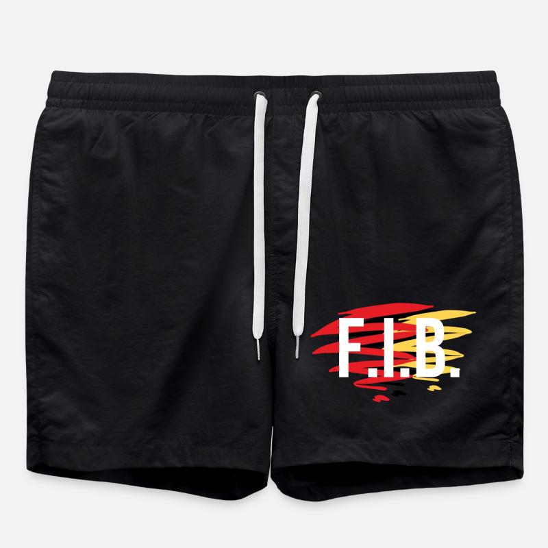 F.I.B. (Fribourg-en-Brisgau) - Short de bain - noir