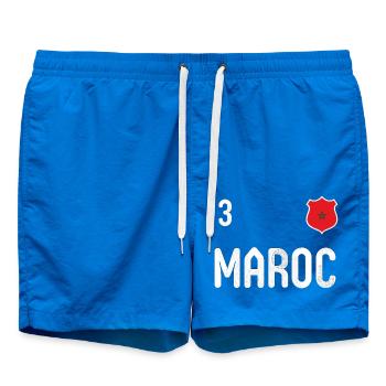 Teeshirt Maroc avec le numéro 3 - Short de bain - cobalt blue - Devant