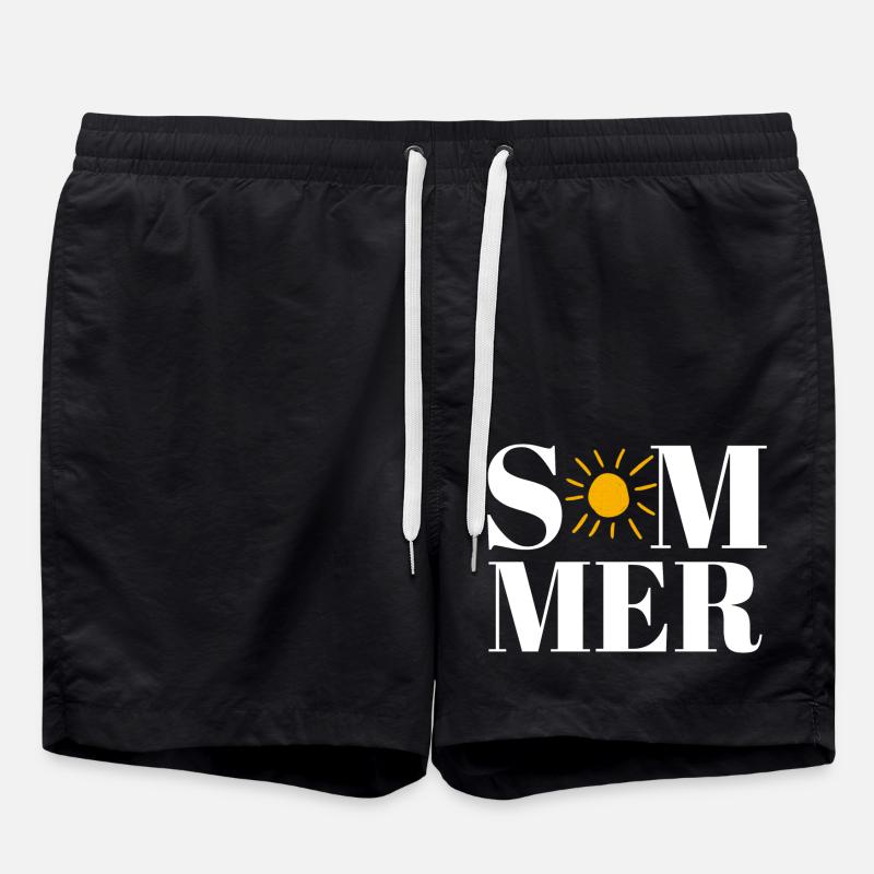 Summer - Swim Trunks - black