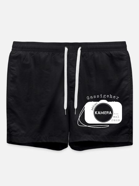 Fotograf fotografieren - Badeshorts - Schwarz