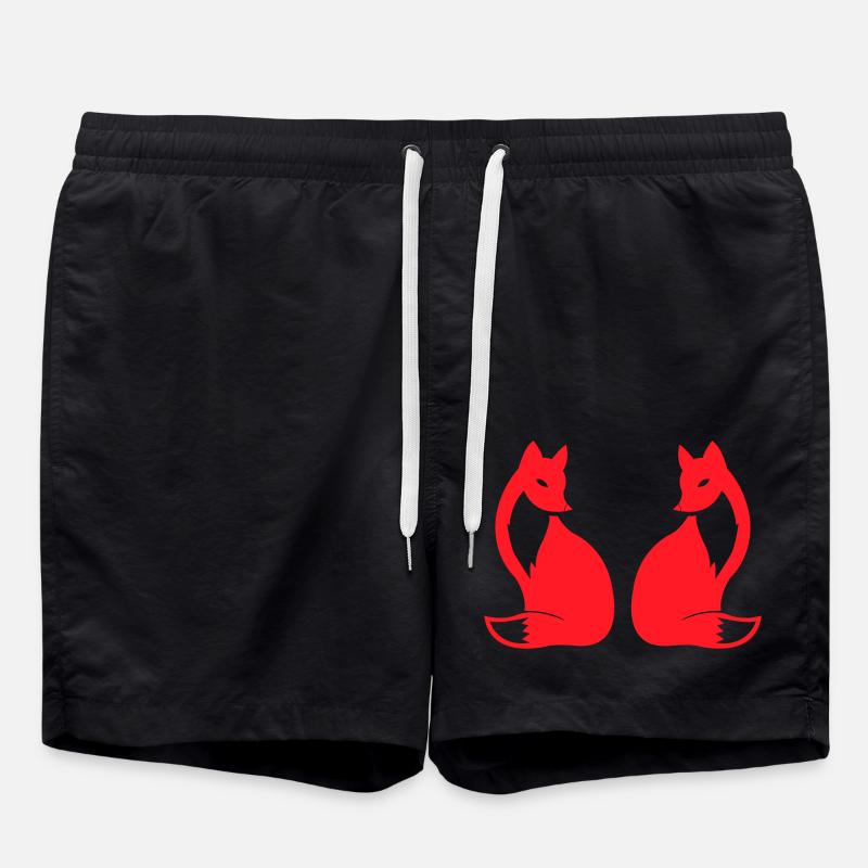 Renard 2 - Short de bain - noir