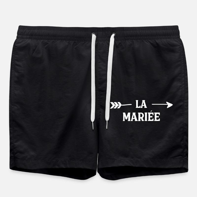 The Bride - Swim Trunks - black