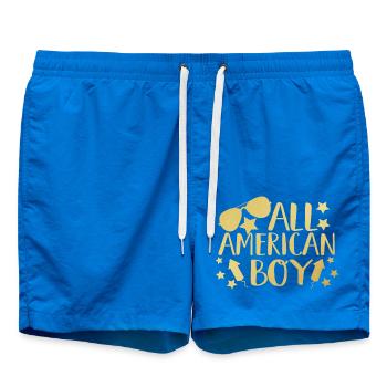 all american boy 4 juillet - Short de bain - cobalt blue - Devant