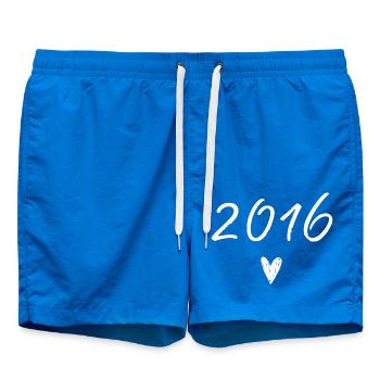2016 coeur anniversaire - Short de bain - cobalt blue - Devant