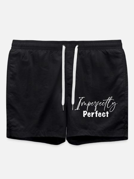 Imperfectly Perfect - Swim Trunks - black