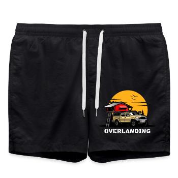 Accessoires d’atterrissage, Train d’atterrissage, Offroad - Short de bain - noir - Devant - AI Model Male 185 light (185cm)