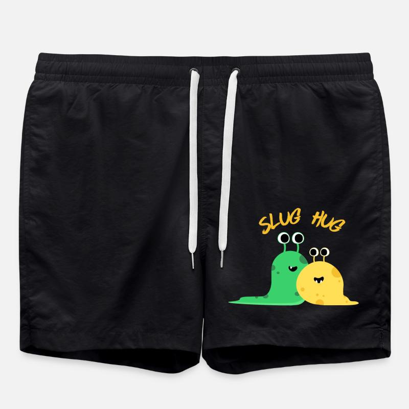 Slug Hug - Swim Trunks - black