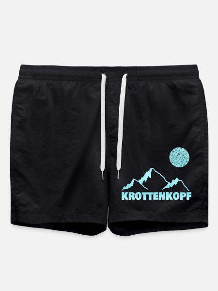 Bergsteigen krottenkopf - Badeshorts - Schwarz