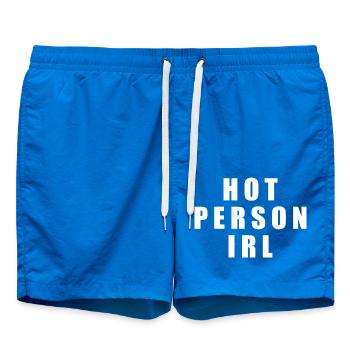 Hot person irl - Swim Trunks - cobalt blue - Front