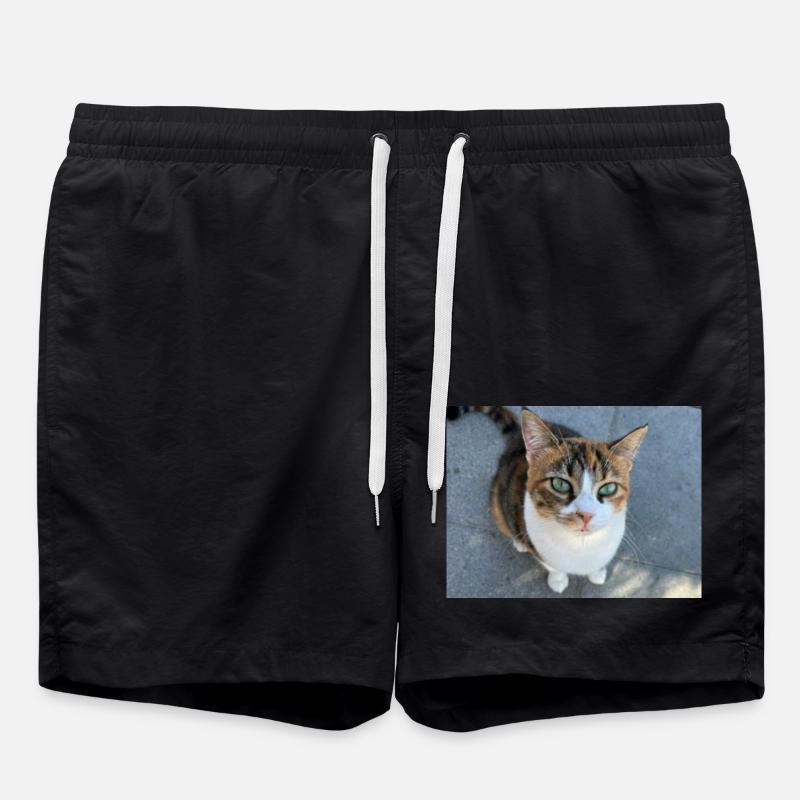 Wonder-cat - Badeshorts - Schwarz