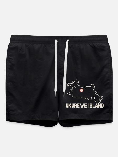 Ukurewe Insel Afrika - Badeshorts - Schwarz